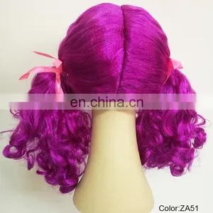 Lolita Purple Pigtail Party Cute Wigs P-W208 thumbnail-3