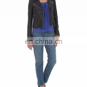 OEM Readyone Clothing Polo Collar Sleeveless Women Blazer Summer Jacket thumbnail-1