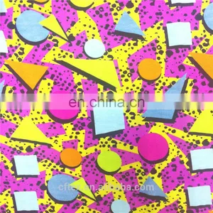 Customer Printed Natural 95 Bamboo 5 Spandex Fabric for Head Scarf thumbnail-4
