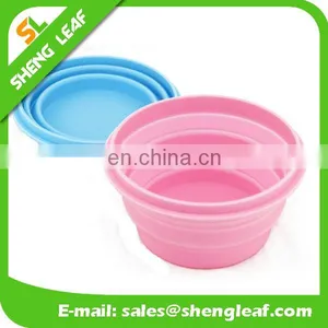 Easy-cleaning Collapsible Silicone Bowl With Cover thumbnail-5