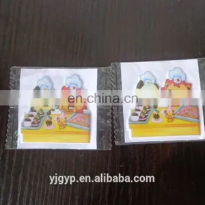 Fashion Design Promotional Colorful Lovely Cartoon Small Puffy Stickers thumbnail-3
