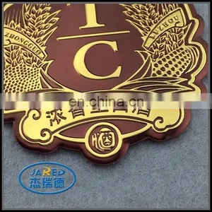 Engraved Letter Metal Crafts 3D Aluminum Wine Label thumbnail-4