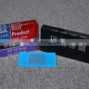 Sign Stand Block Holder Clear Acrylic Logo Block Customized Printting Blocks thumbnail-1