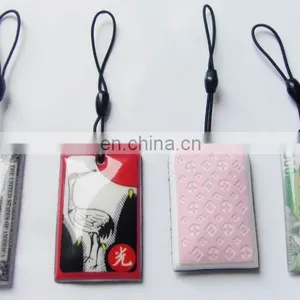 Mobile Phone Screen Cleaner Sticker With Microfiber Cloth thumbnail-1