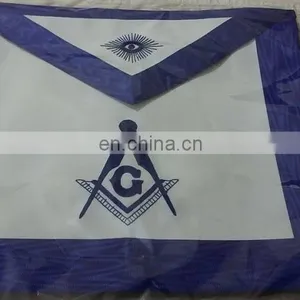 MASONIC REGALIA MASTER MASON APRON BLUE HOUSE OFFICER'S thumbnail-3
