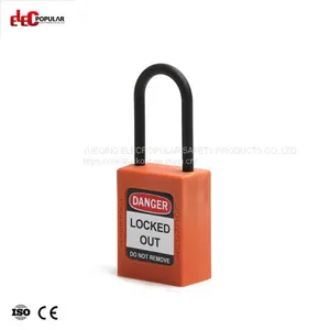 38mm Insulation Shackle Safety Padlocks EP-8531N~EP-8534N ABS Safety Padlock thumbnail-1