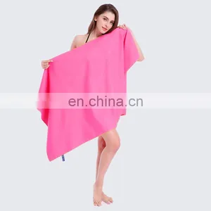 30 Colors in Srock Water Absorption Soft Hand Feel Microfiber Towel With Carry Bag for Beach Travel Gym Yoga thumbnail-6