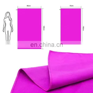 Microfiber Towles Double Brushed Quick Dry Light Weight Super Absorbent Easy to Clean thumbnail-3
