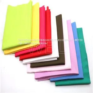 Polyester Cotton Fabric TC Solid Dyed Woven Shirting Fabric 45x45 110x76 Poplin Fabric Manufacturers Fabric Companies thumbnail-2