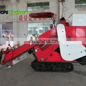 Chinese Rubber Track Peanut Combine Harvester in Senegal thumbnail-6