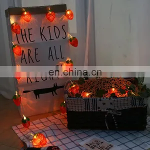 10 LED Fruit Strawberry Design Soft PVC Wire String Light thumbnail-4