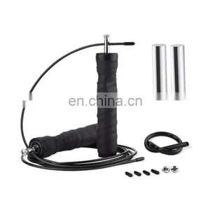 Wholesale Professional Adjustable Plastic Pvc Fitness Weight Speed Skipping Jump thumbnail-7