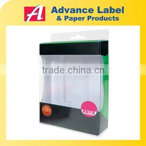 PP PC PVC PET Cosmetics Packaging Printing Clear Plastic Film Plastic Box thumbnail-1