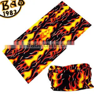 Polyester Flame Headwear Bandana thumbnail-5