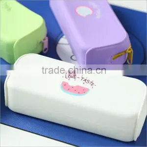Stock!Silicone Pencil Bag School Office Silicone Pen Cases / Wholesale Colorful Pencil Bag thumbnail-2