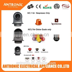 GS/CE/EMC/LVD/EUP/ROHS Compatible With Nespresso/Tchibo/Dolce Gusto 19 Bar Capsule Coffee Maker thumbnail-4