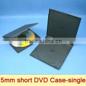 5.2mm Black Slim Mini Wedding cd Dvd Case thumbnail-1