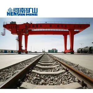 Henan Kuangshan 40 Ton Heavy Duty RMG Rail Mounted Double Beam Container Gantry Crane thumbnail-3
