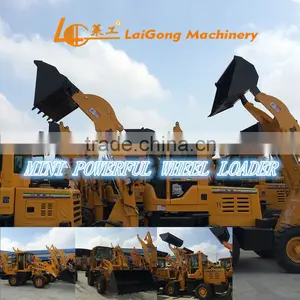 Heavy Duty Bucket ZL18 Wheel Loader Made in China Pallet Fork Wheel Loader thumbnail-1