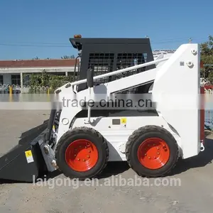 0.5m3 Small Mini Skid Steer Loader With Attachments thumbnail-5