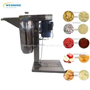 Ginger Garlic Paste Making Machine Garlic Grinder Chilli Pepper Crusher Stainless Steel Electric Garlic Press Garlic Chopper thumbnail-5