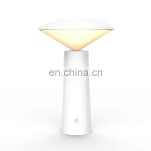 European Table Hotel Restaurant Decoration Rechargeable LED Table Lamp Romantic Dinner Light thumbnail-2