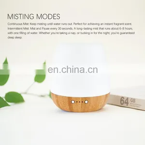 Luxury Household Hotel Lobby Warm Light Portable Ceramic Ultrasonic Cool Air Mist Humidifier Aroma Diffuser For Home Bedroom thumbnail-4