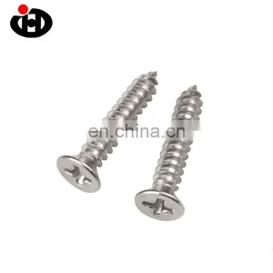 High Quality Flat Countersunk Head Self-tapping 1mm Screws Cross Recessed Wood Screws thumbnail-2