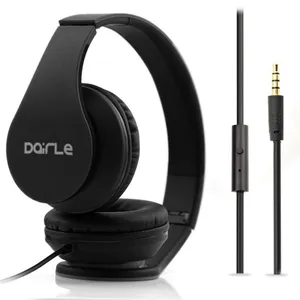 Stereo Super Bass Headphones Wired Headset With Microphone thumbnail-3