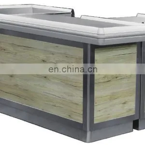 Checkout Counter Cashier Desk Fashion Waterproof Store Style Time Surface Finish Environmental thumbnail-2