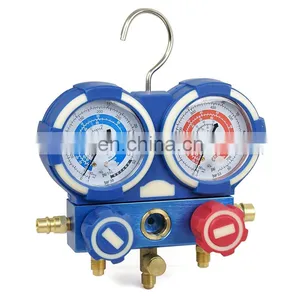 MG-2-R134a R410A Manifold Gauge Set für HVAC-Kälteanlagen und Autoklimaanlagen, Aufladung für R22, R12, R502, 404 AC-Messgerät thumbnail-1