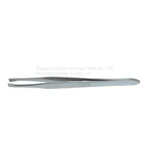 Flat Head Tweezers Plucking Eyebrow Clip Plucking Forceps Small Tweezers Tool Artifact Beard Men Eyebrow Shaving thumbnail-2