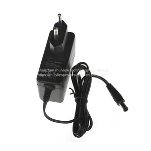 12V 1A Euro Wall Mount AC/DC Power Charger thumbnail-1