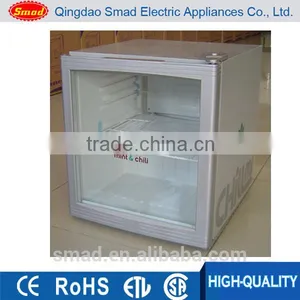 68L Glass Door Mini Fridge Showcase Glass Refrigerator thumbnail-5