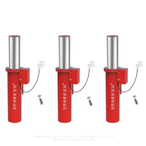 Automatic Electric Retractable Bollards Pedestrian Zones Industry Parks Traffic Safety Car Park Barriers thumbnail-2