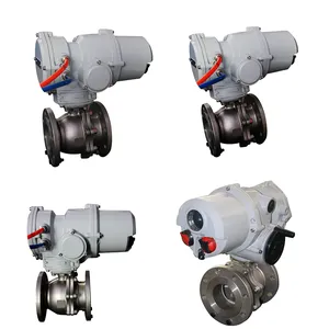 Electric Flange Connection Actuated Pressure Regulating Ball Valve thumbnail-1