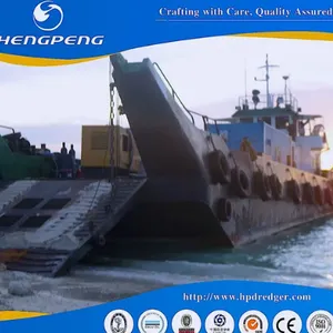 Transportation Cargo Deck Barge for Logistics Transportation Modular Pontoon Design thumbnail-1