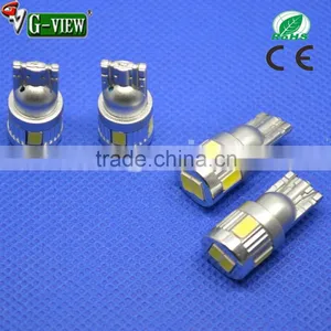 Wholesale 12V T10 6SMD 5630 Car LED Auto Light Bulb W5W White T10 Led thumbnail-3