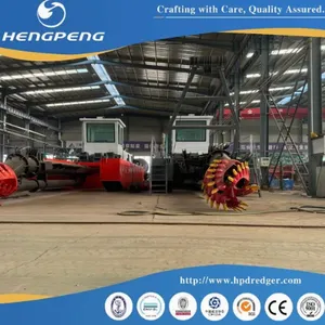 Advanced 900m3/H Depth 9m Cutter Suction Dredger for River Dredging With CCS Certification*HP thumbnail-2