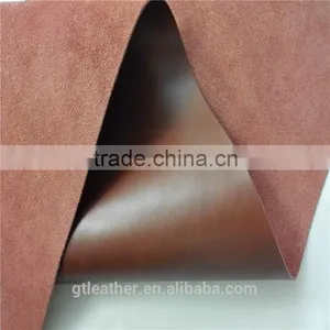 Genuine Shiny Cow Leather for Men Shoes Leather thumbnail-3