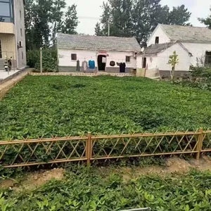 Popular Design Imitation Bamboo Guardrail for Garden and Outdoor Fencing thumbnail-2