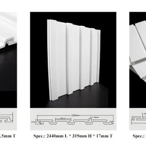 Manufacturer Premium PVC Slatwall Panel Slat Wall for Garage thumbnail-7