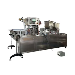 Water Cup Filling and Sealing Machine/Mineral Water Cup Filling and Sealing Machine/Sauce Cup Filling Sealing Machine thumbnail-1