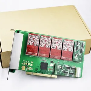 Newest 24 Ports Asterisk Fxo Fxs Card,ippbx Pci Card, Asterisk PCIe Card thumbnail-1