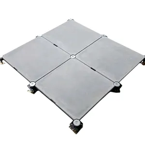 OA Network Raised Access Floor 600*600*33mm Steel Anti-Static Elevated Floor With Adjustable Height Supports Factory Direct Supply thumbnail-2