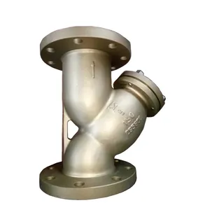 WCB Cast Steel Flange Y Type Strainer GL41H CF8/CF8M SS304 SS316 Filter for Water Media thumbnail-6