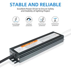 CE ROHS FCC Listed 230V 100W 150W LED Driver for European Market thumbnail-3