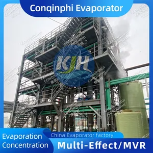 Automatic Three-Effect Continuous Evaporation Crystallizer 380V 50Hz Stainless Steel Body thumbnail-2