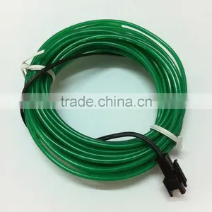 2.3MM Green Party Decoration Lights EL Luminescent Cable thumbnail-1