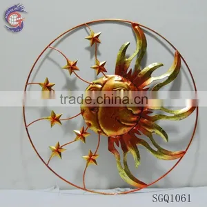Modern Abstract Moon and Star Metal Wall Art Decor Quality Choice thumbnail-1
